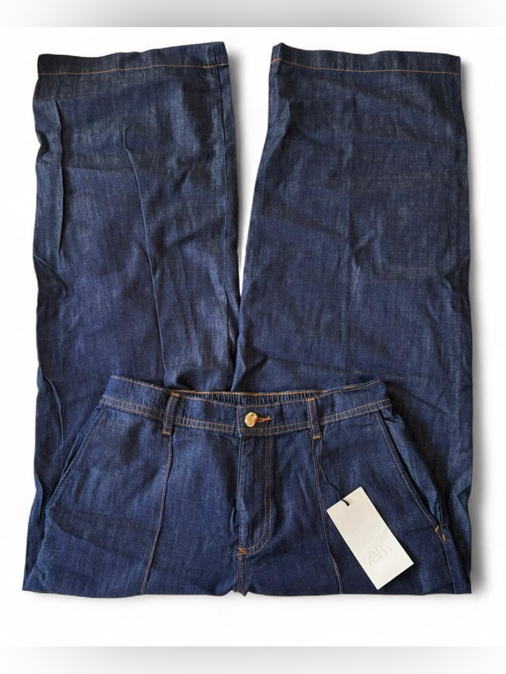 Dark blue Zara denim pants